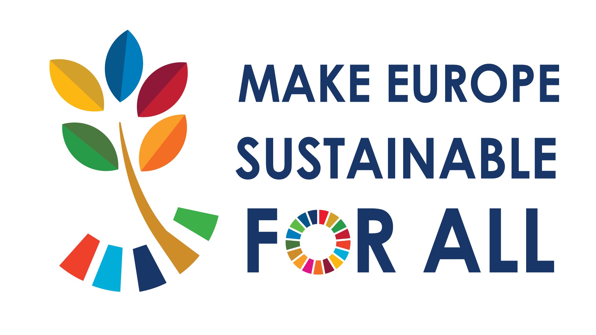 Englisches Logo des Projektes "Make Europe Sustainable For All"